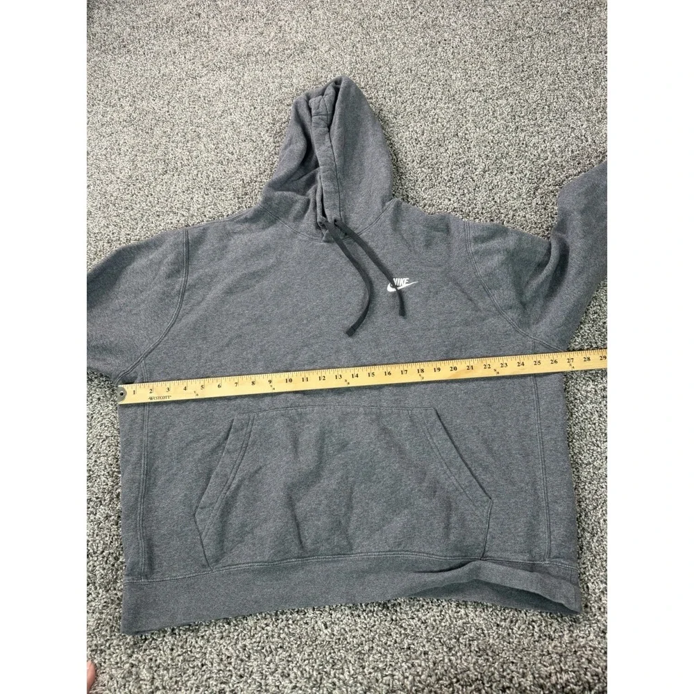 Nike Sportswear Men's Club Fleece Pullover Hoodie Size XL Gray